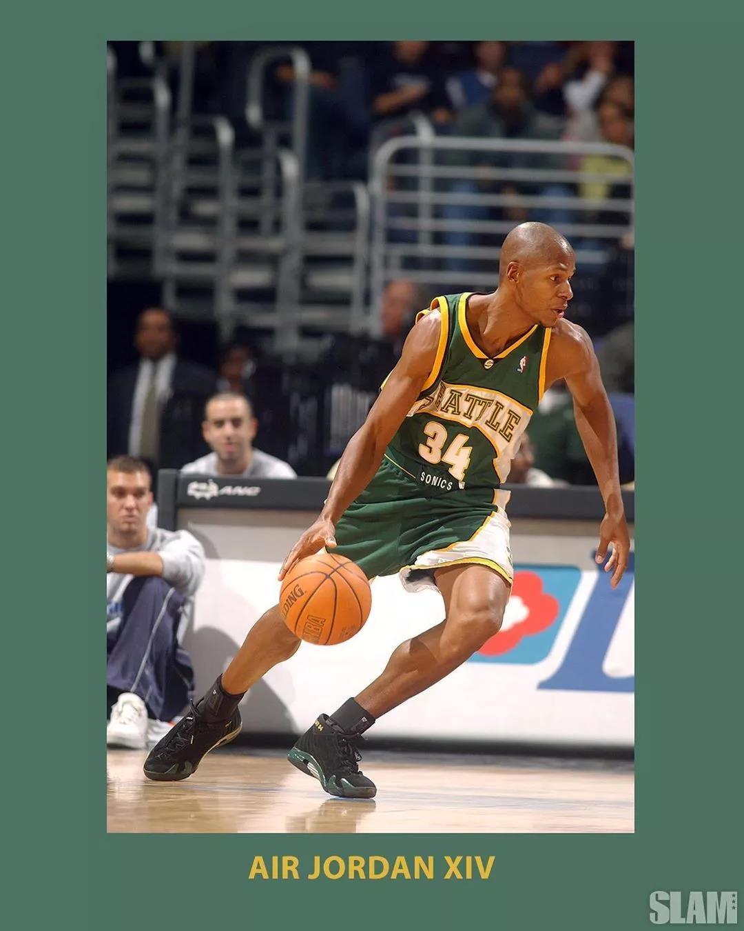 雷阿伦穿过的aj你最爱哪双