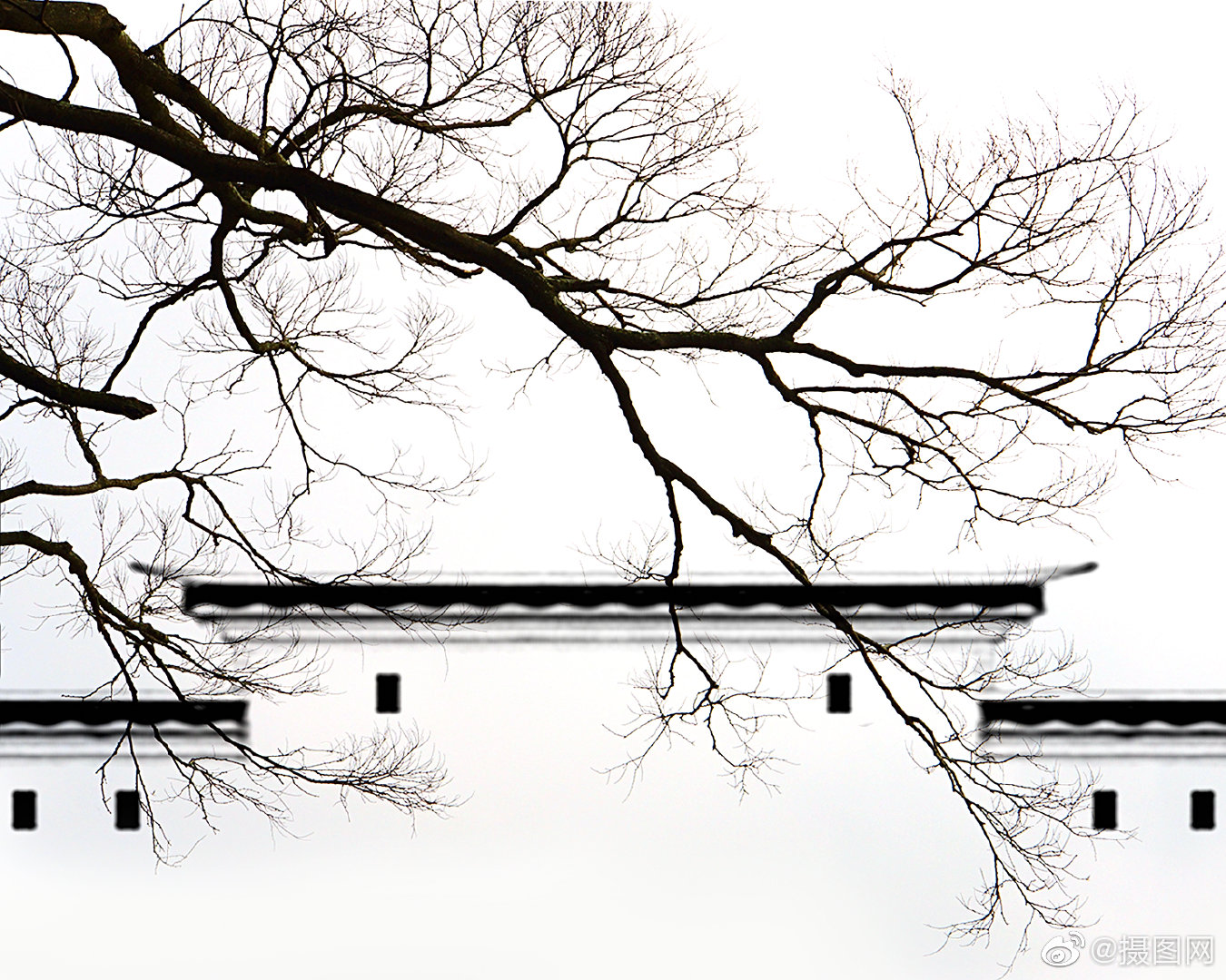 白墙黛瓦,犹如一幅幅水墨画