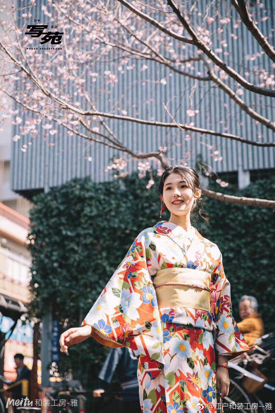 樱花和服图鉴 日本樱花之旅会因为穿着和服拍美美的照片更精彩