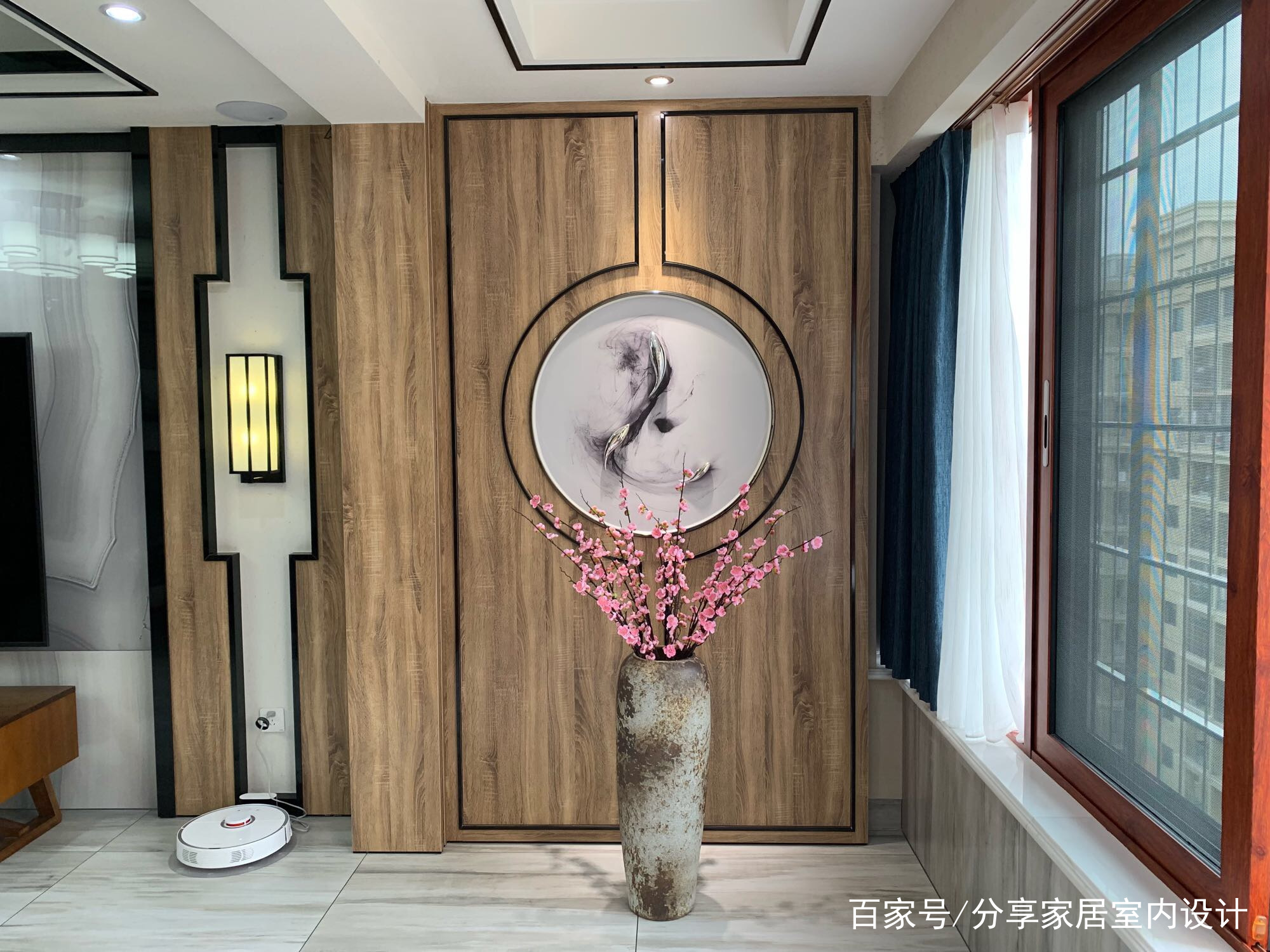 忙活一年,花了88万装修的新房,一进门就被迷住了,电视墙很喜欢