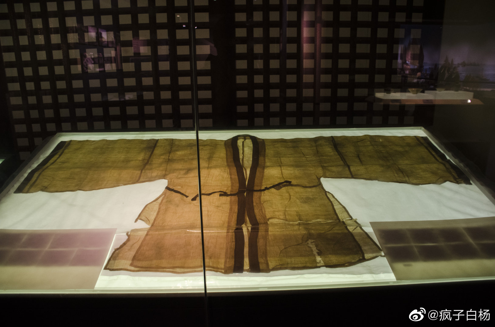 福州博物馆藏南宋 丝制宽袖袍 (福州北郊茶园山宋墓出土)南宋 纱