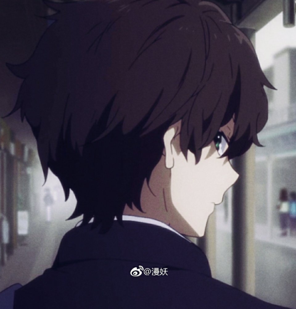 自截男头《冰菓》灰色的折木奉太郎