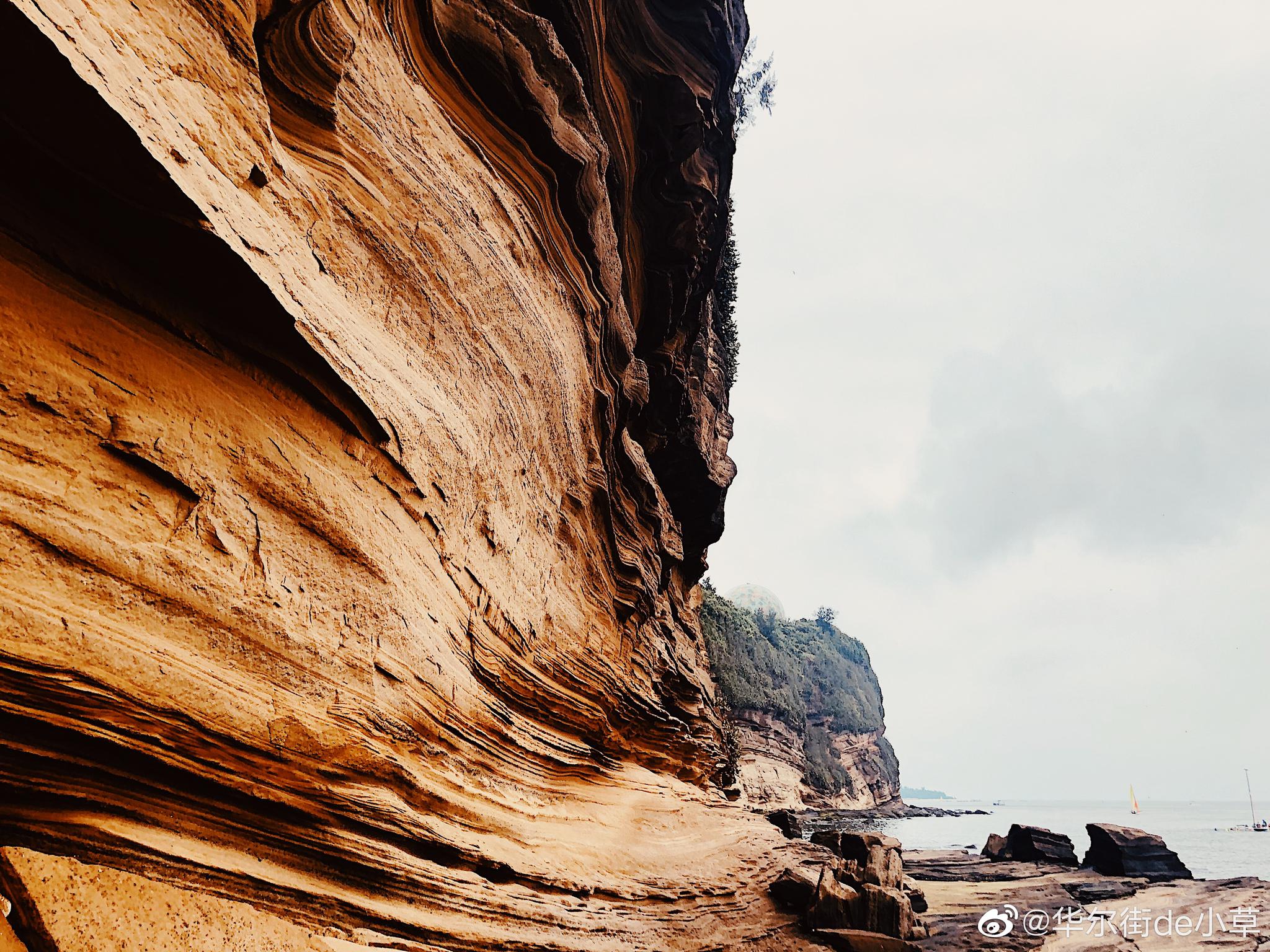 涠洲岛暮崖真美,看落日的好地方～@涠洲岛景区