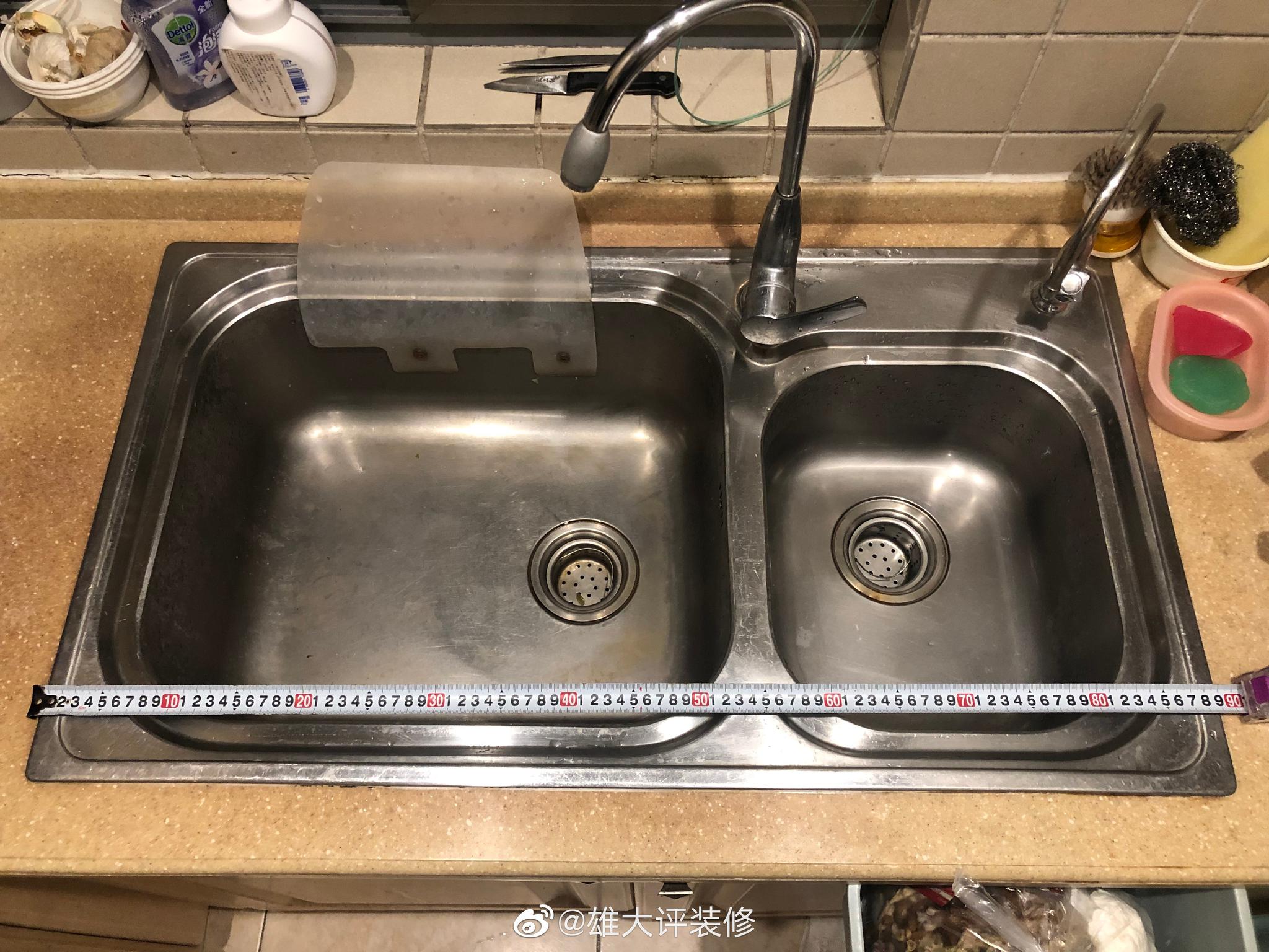 家里要装垃圾处理器 顺便想把用了15年的旧水槽换了 家里要装垃圾处理器 顺便想把用了15年的旧水槽换了