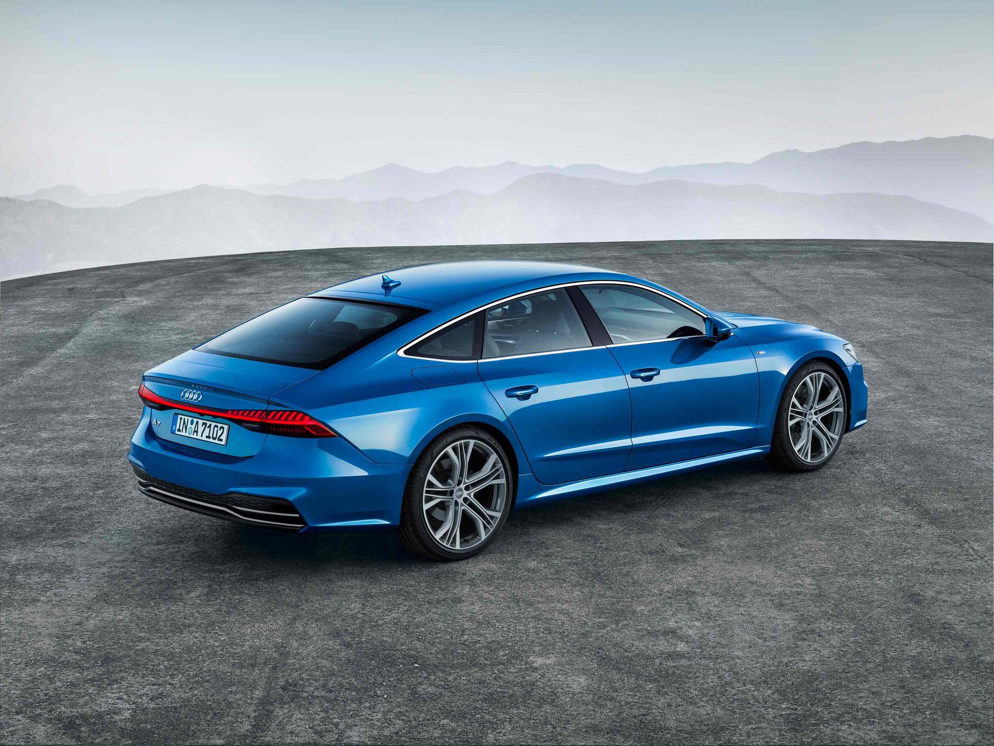 豪华c级轿跑新标杆 全新奥迪a7 sportback上市