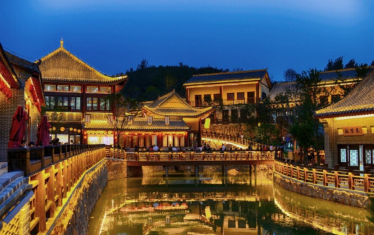 亲子游学社老师带你逛庙会 石家庄西部长青古镇民俗文化节年味浓