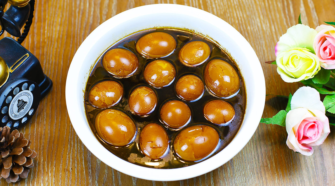 大厨教你卤鸡蛋的做法,一口气吃6个,吃完口齿留香