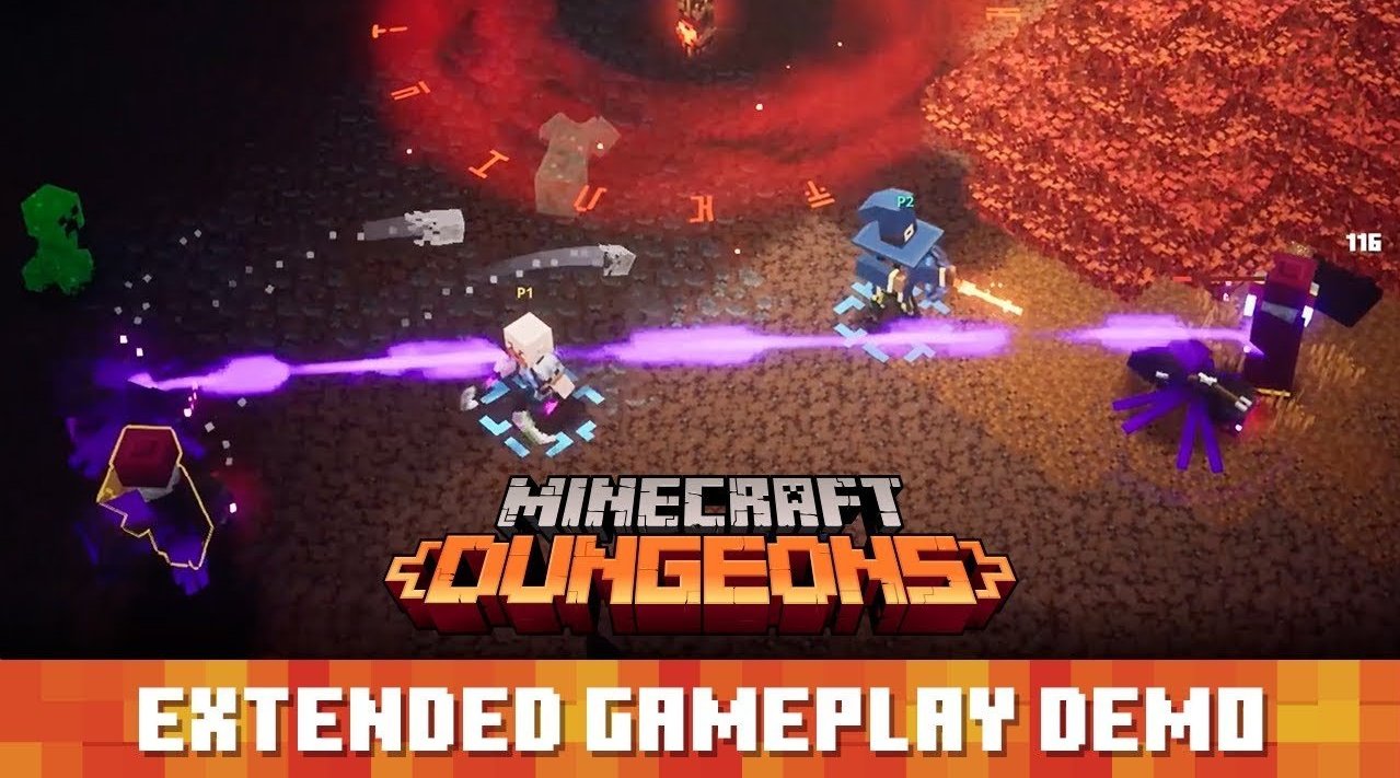 Mojang 发布了地牢动作游戏 Minecraft Dungeons 在x019 上的完整