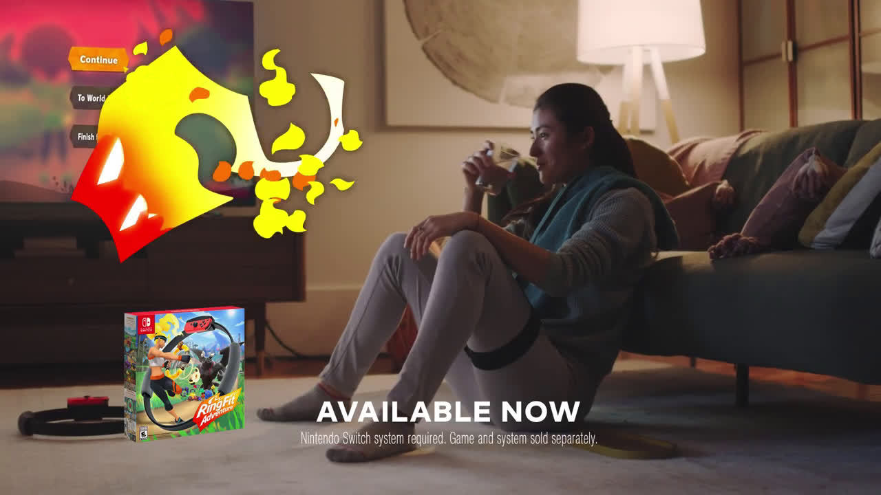 美任新广告:健身环大冒险 - my way to play - nintendo switch
