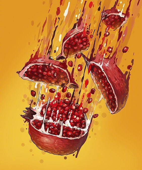 水果忍者插画师georgidimitrov绘画作品