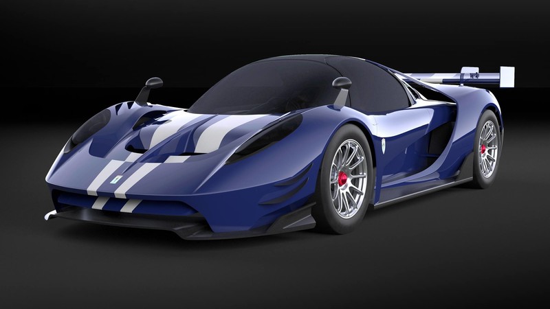 法拉利scg006复古跑车将搭载650匹马力机械增压v8