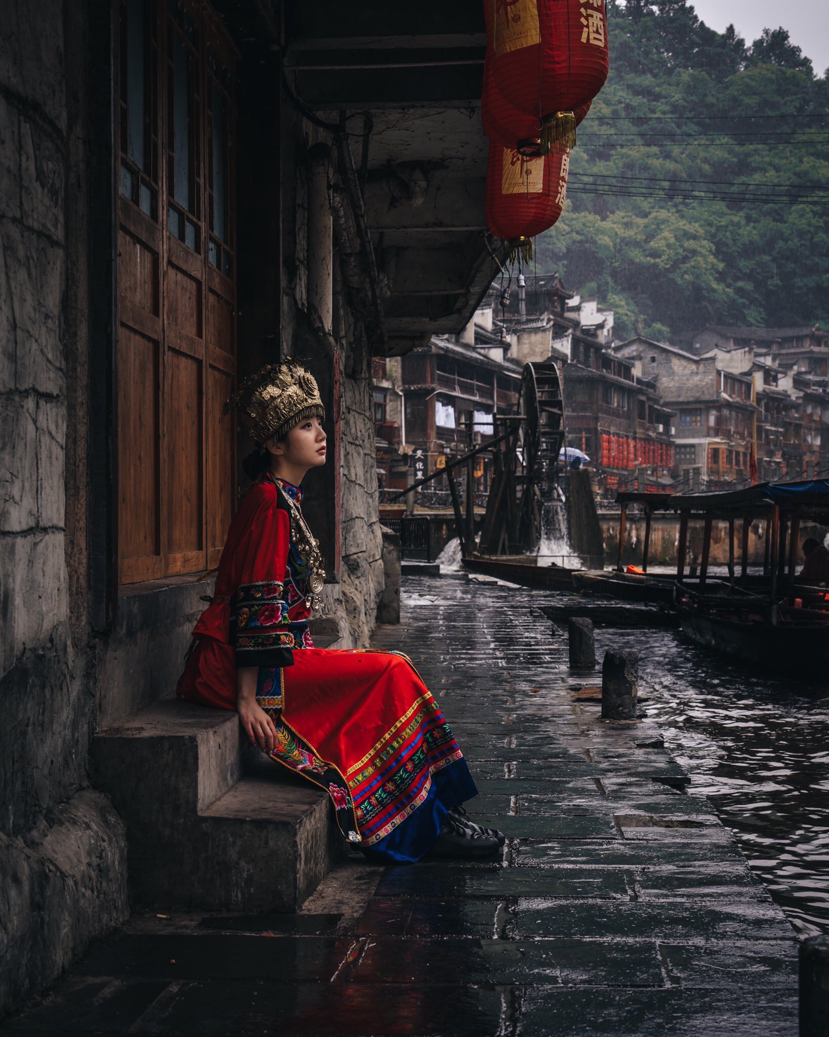 镜头下的湖南凤凰古城日本摄影师rk