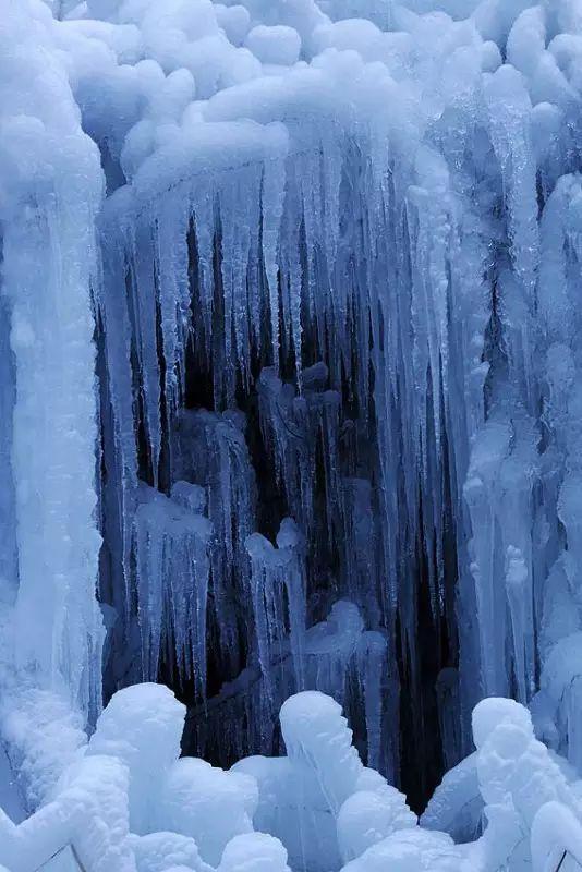 北京周边6大冰瀑观赏抢先看|冰瀑|桃源仙谷|路标_新浪新闻