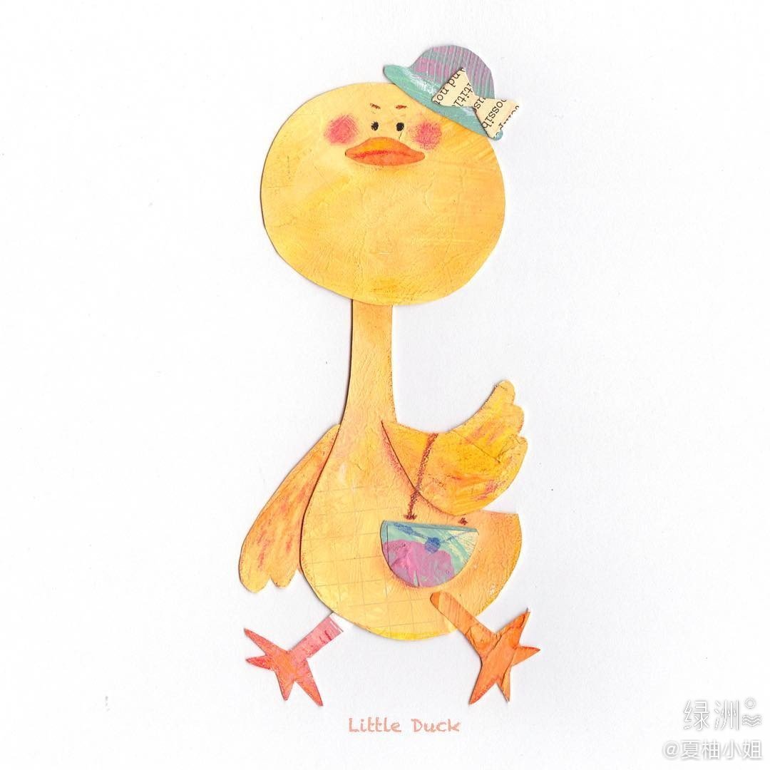 超可爱的动物拼贴画,抱走～( . )