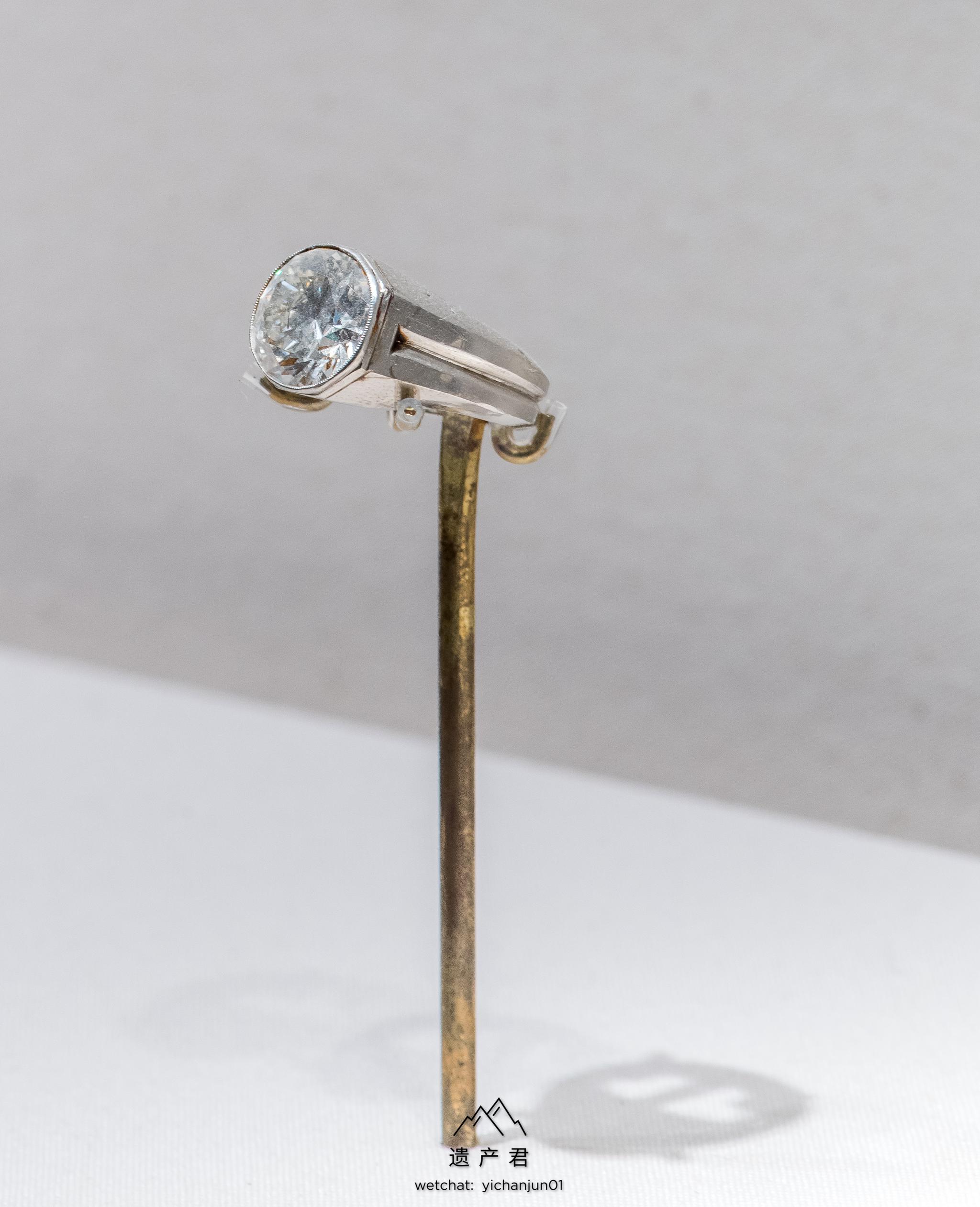 故宫博物院藏清代镶钻石戒指