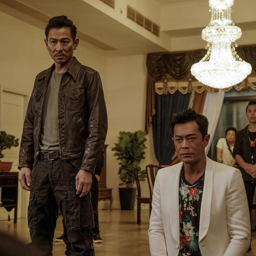 刘德华,古天乐,苗侨伟主演新片《扫毒2》部分片场照与剧照