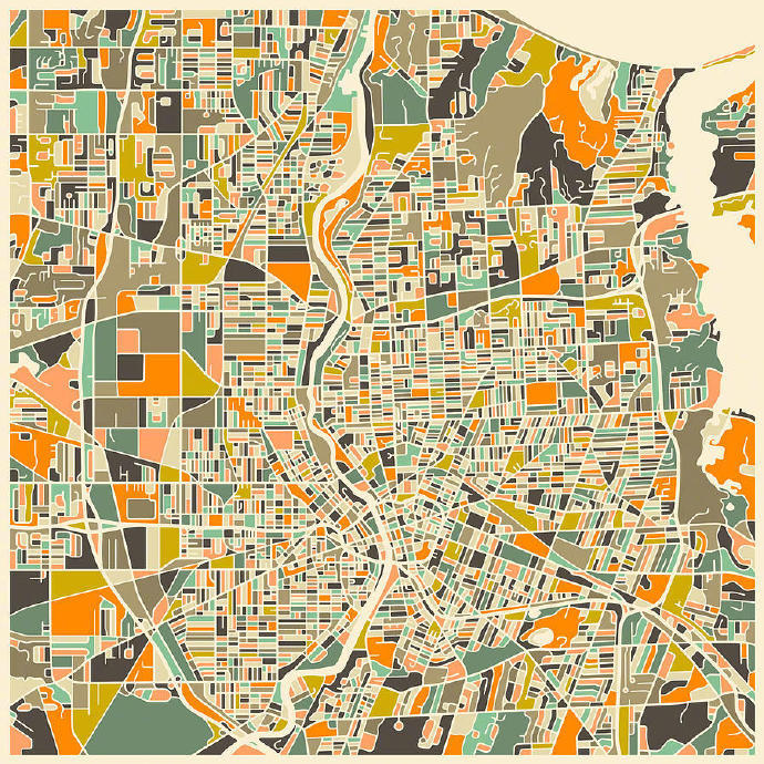 城市的肌理设计师jazzberryblue