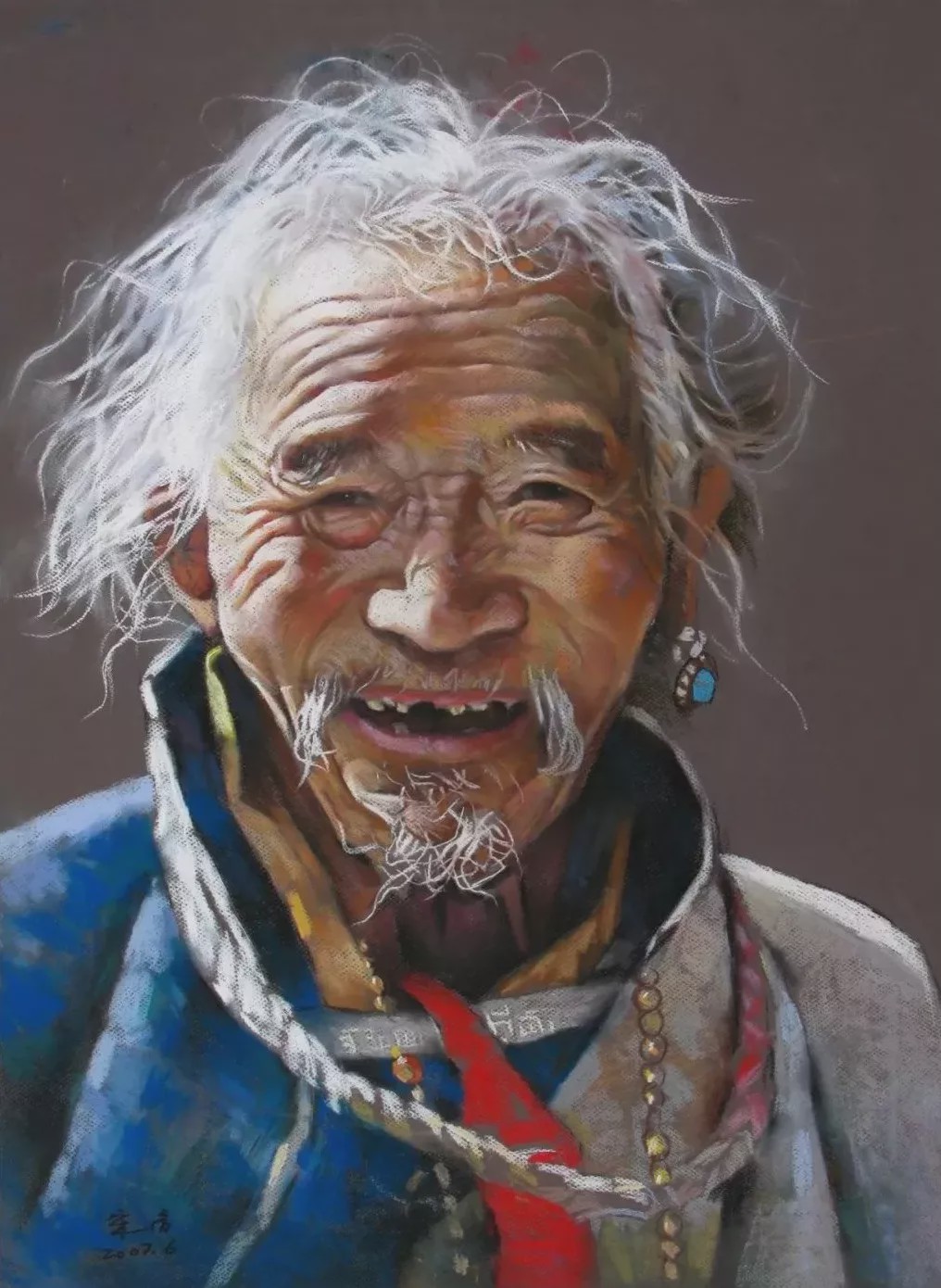 百家争鸣,各国色粉画名家作品欣赏