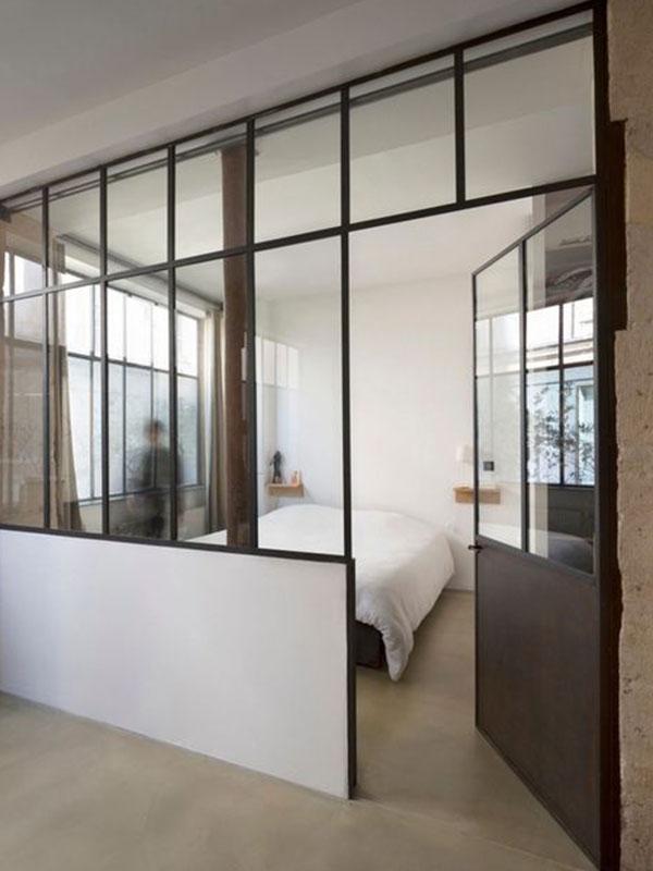 小户型原来还能这样设计?半墙半玻璃,采光好保护隐私,空间显大