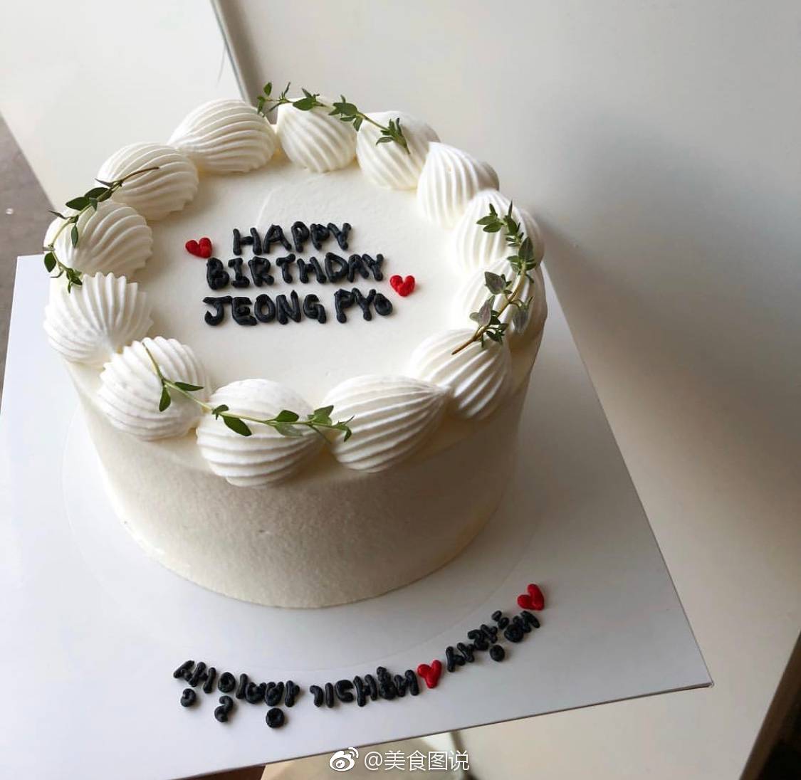 喜欢这样小清新的ins风蛋糕