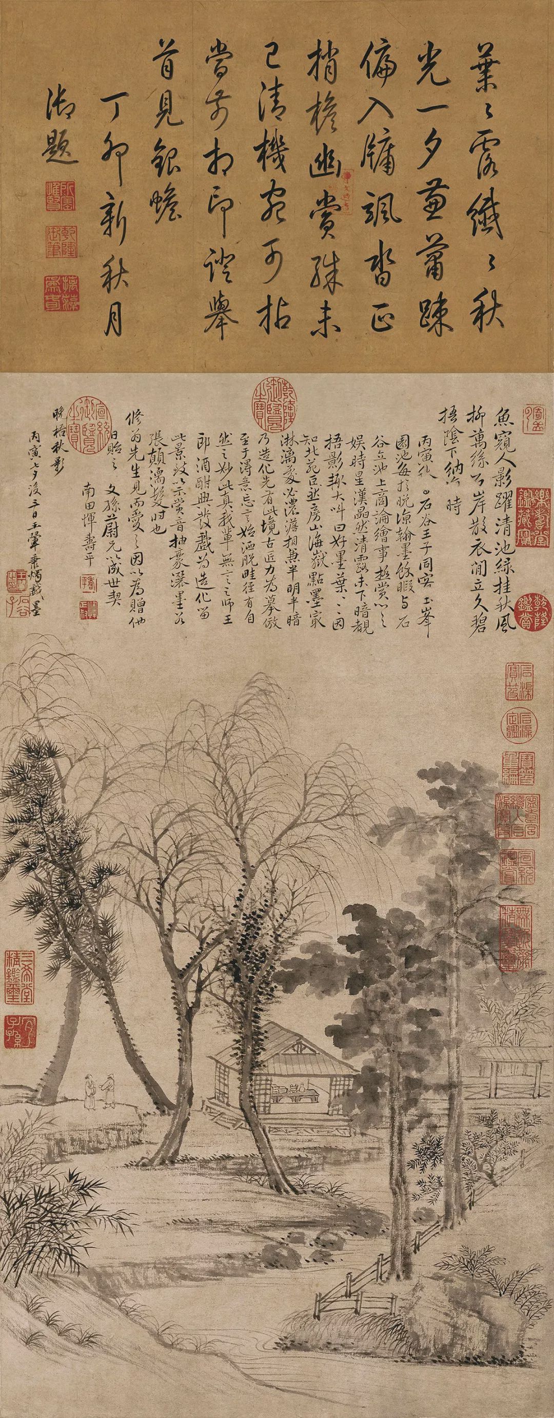 清代书画巨匠王翚的山水画,这也太美了吧|王翚|恽寿平|山水画_新浪新闻