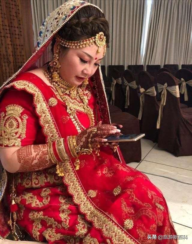 中国姑娘远嫁印度,晒出婚礼照片,众多网友表示不能接受
