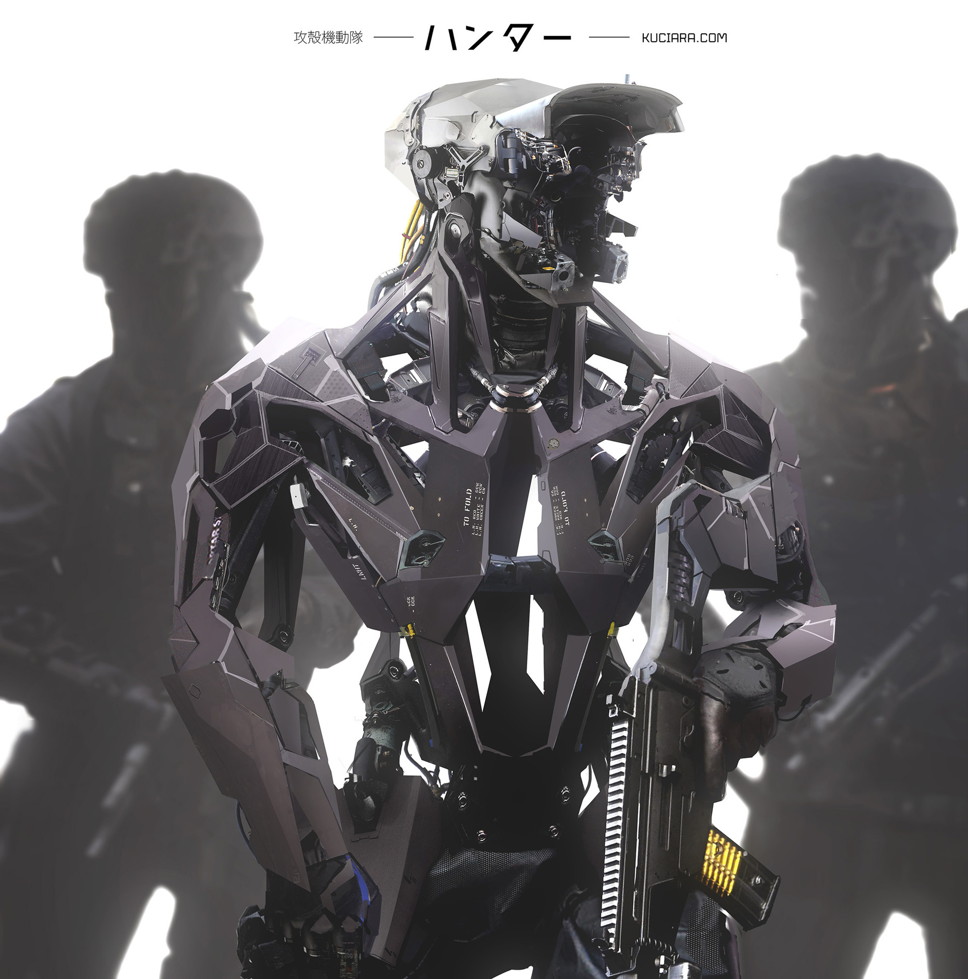 攻壳机动队cyborgsbymaciejkuciara