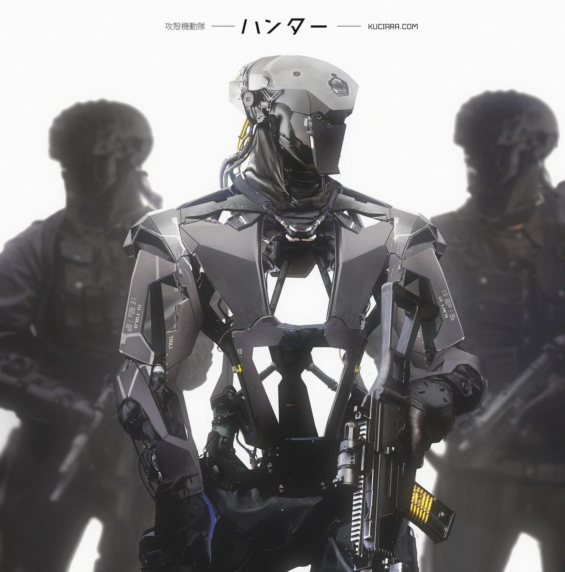 攻壳机动队cyborgsbymaciejkuciara