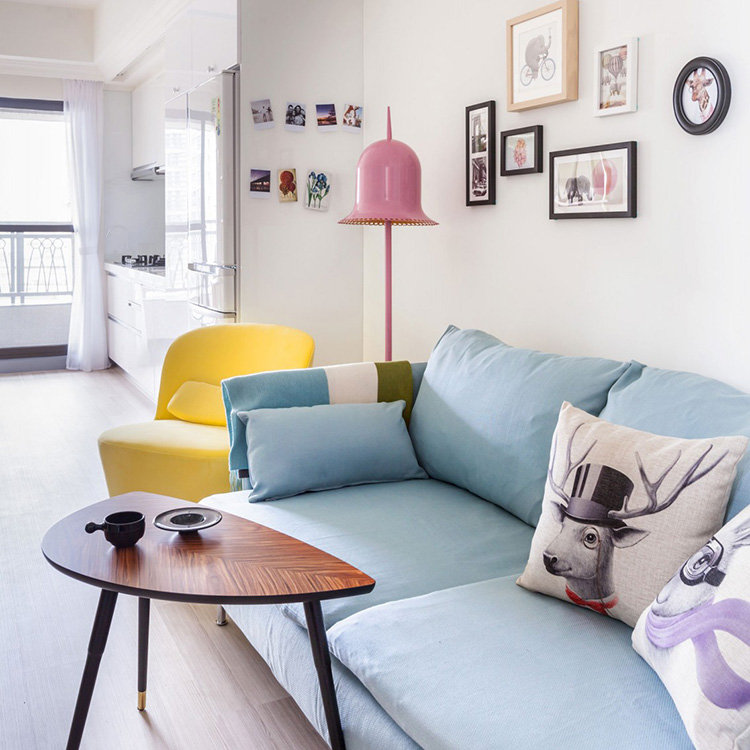 79㎡北欧ins风，新意装饰，真抓眼