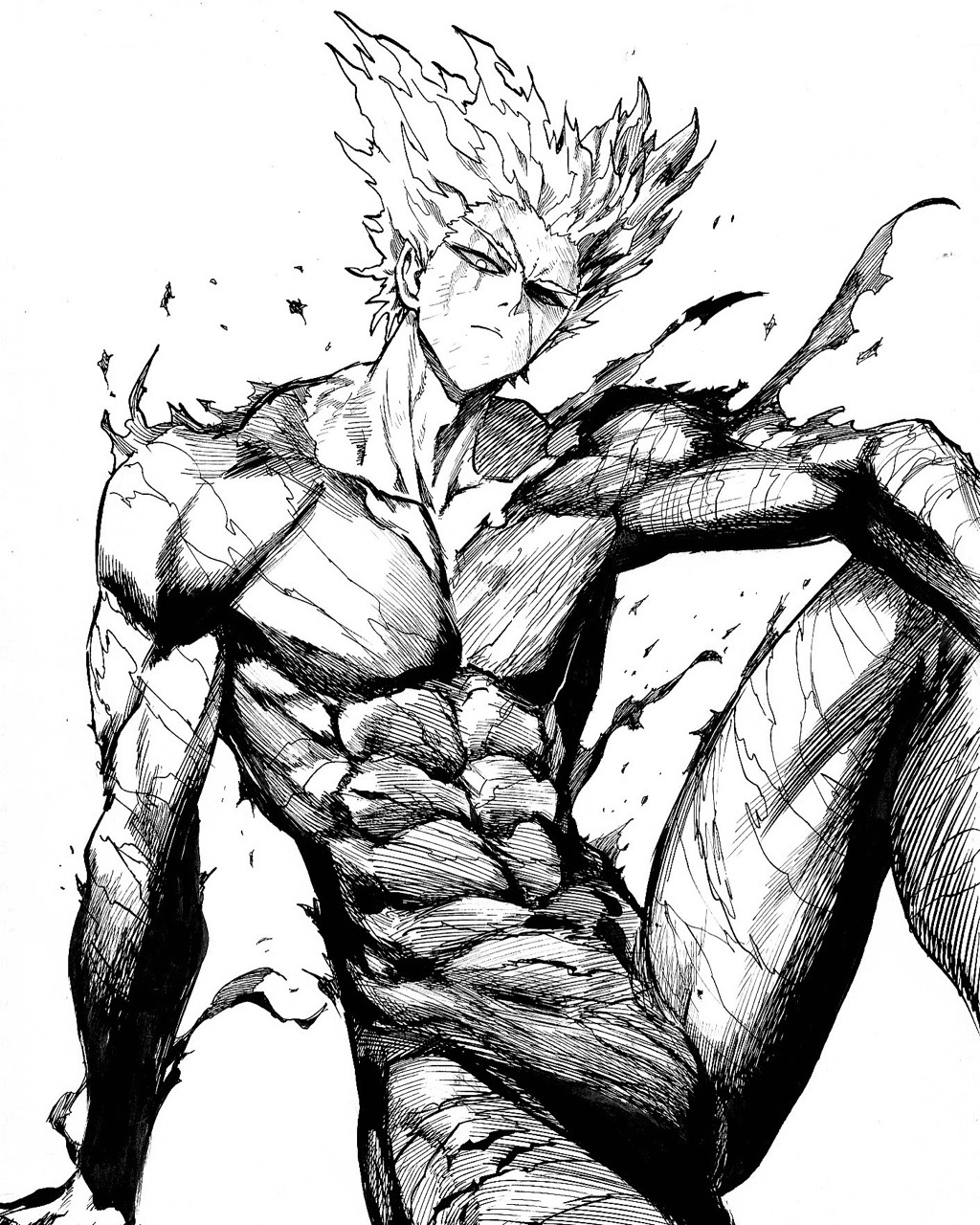 『一拳超人』饿狼 村田雄介.