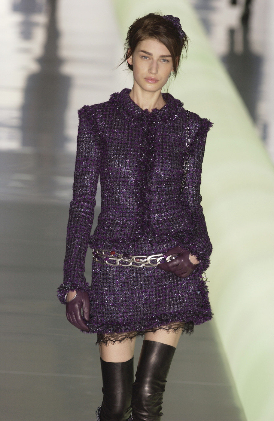 chanel f/w 2003 粗花呢外套.