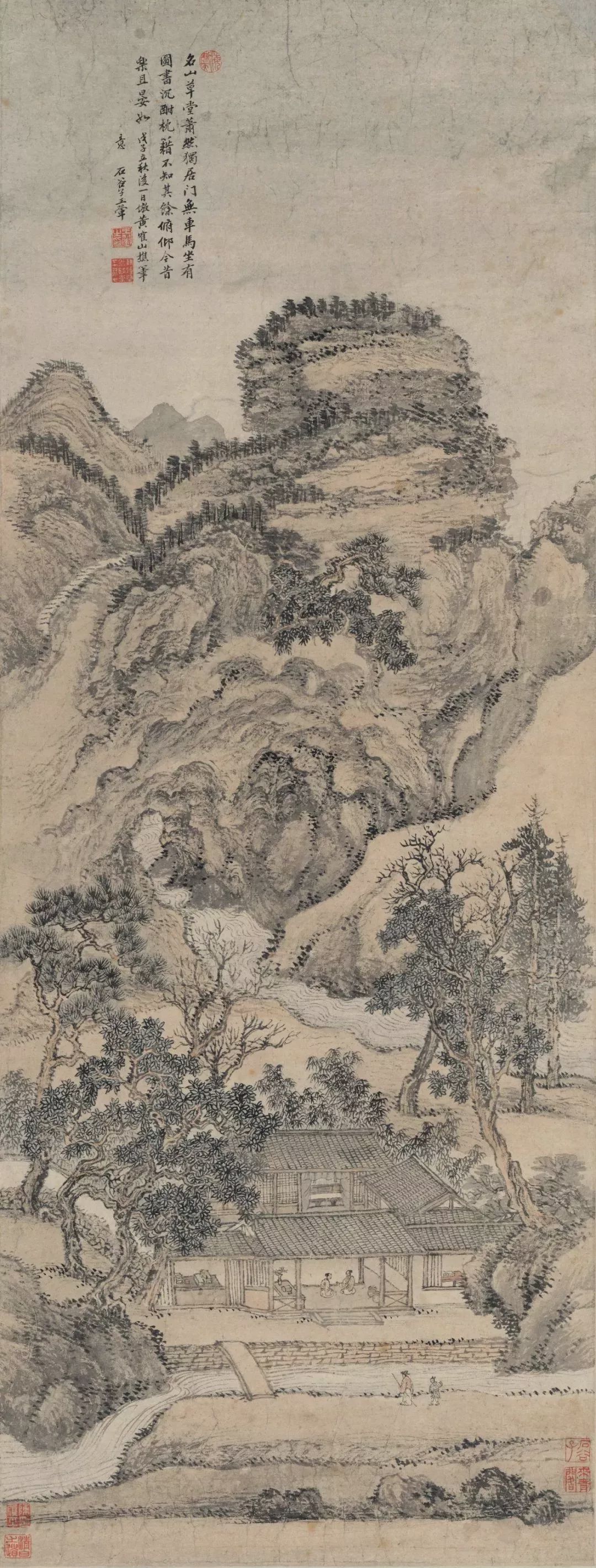 清代书画巨匠王翚的山水画,这也太美了吧|王翚|恽寿平|山水画_新浪新闻