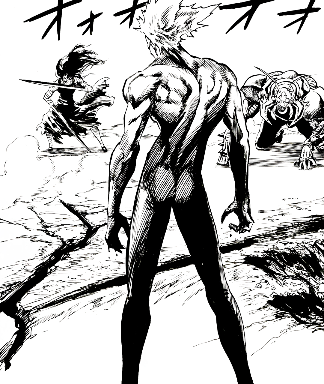 『一拳超人』饿狼 村田雄介.