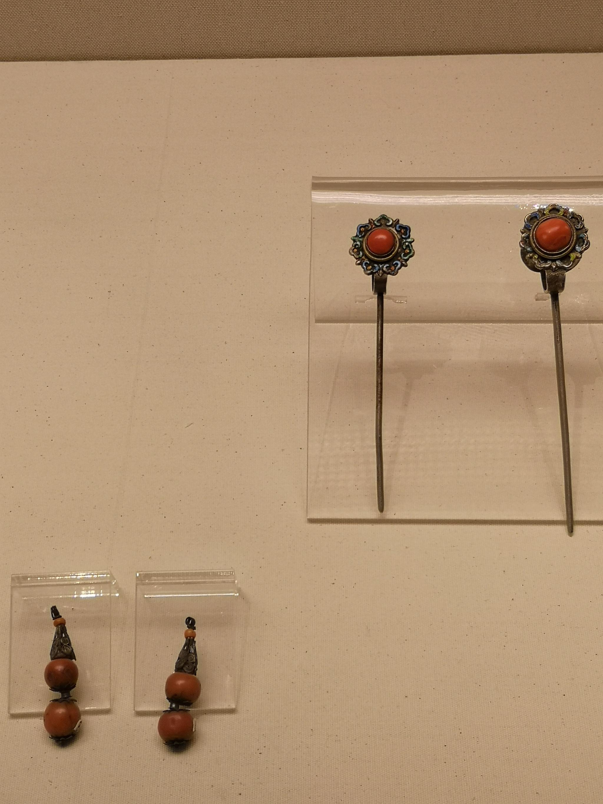 巴州博物馆藏的清代蒙古族首饰做工精致