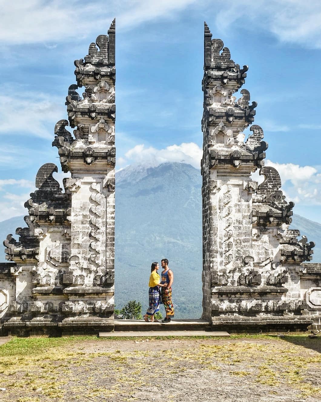 巴厘岛著名的天堂之门