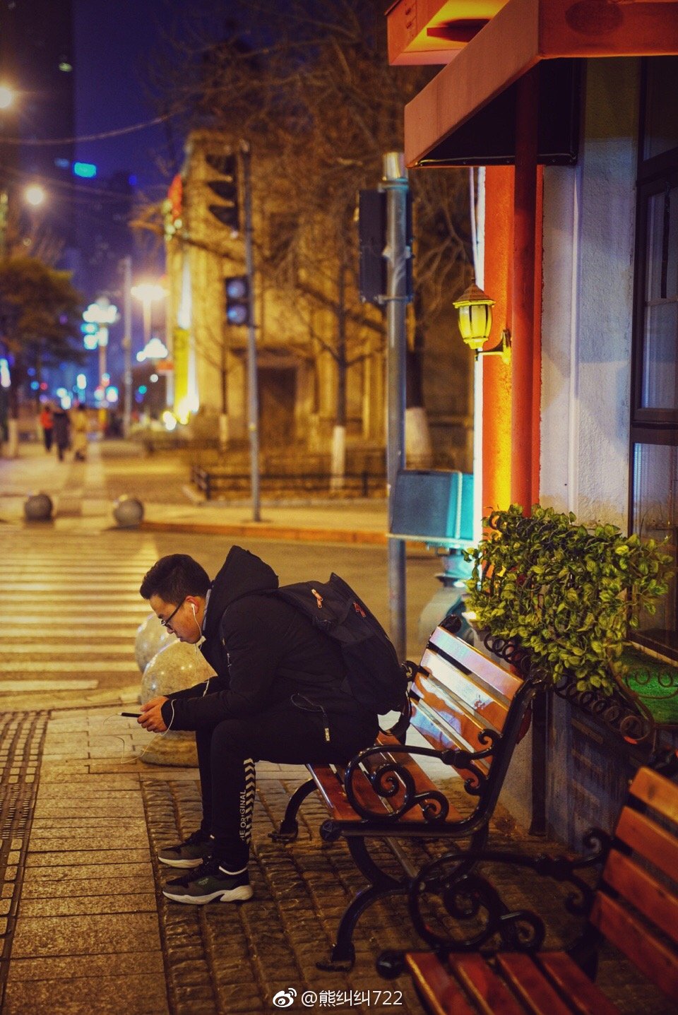 沈阳深夜九点半零下二度的街头并没有想象中冷