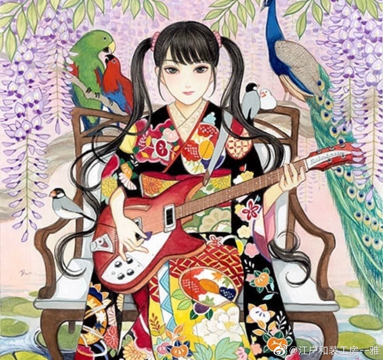 和服插画 |好有感觉