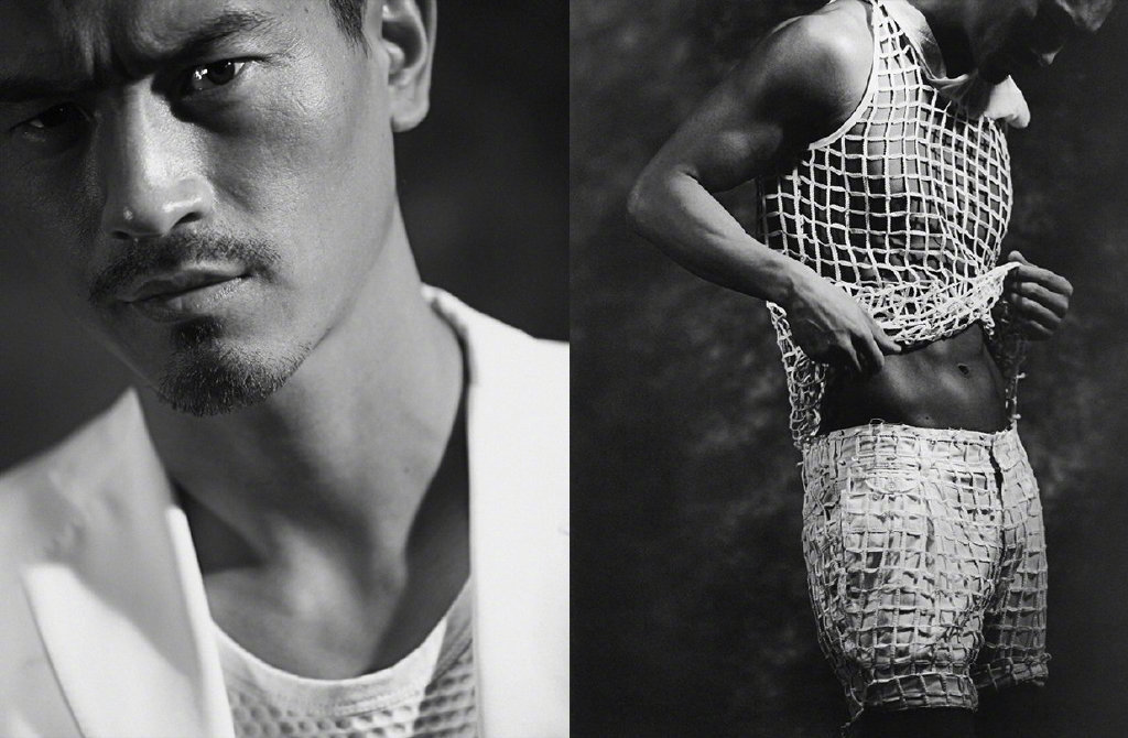 纪焕博forbazaarmenjuly2012中国男模里的经典面孔