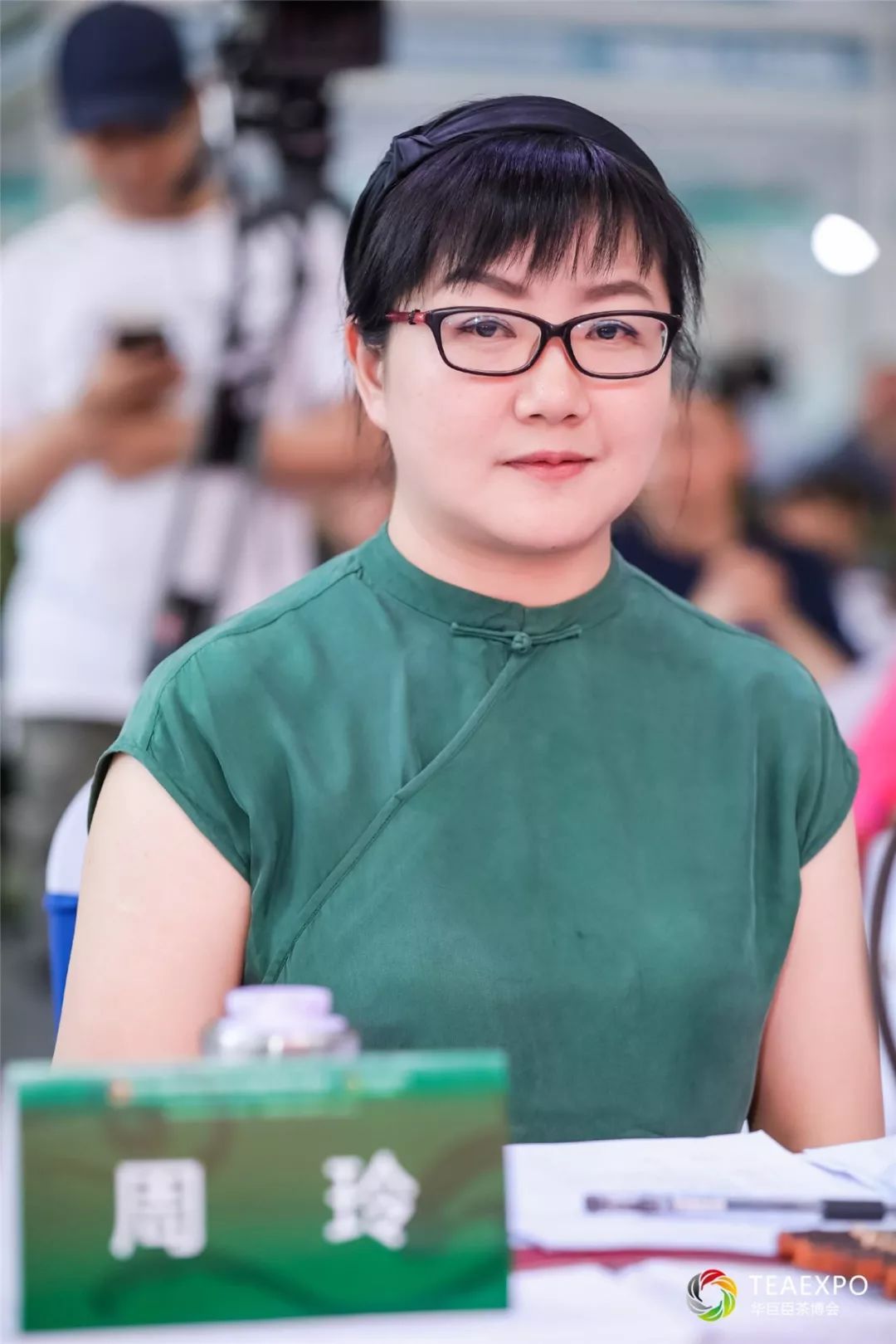 重庆茶艺技能大师李敏老师五位嘉宾组成强大的评委团