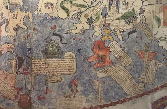 专访地图史学家杜泽海怪象征人类幻想世界中经久不息的浪漫情结