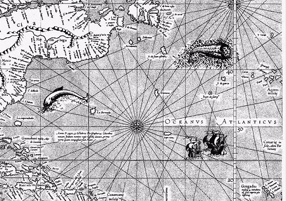 专访地图史学家杜泽海怪象征人类幻想世界中经久不息的浪漫情结