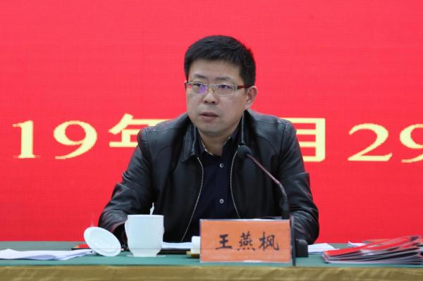 会上,市环境生态局党组书记,局长王燕枫针对全面从严治党,2019年重点