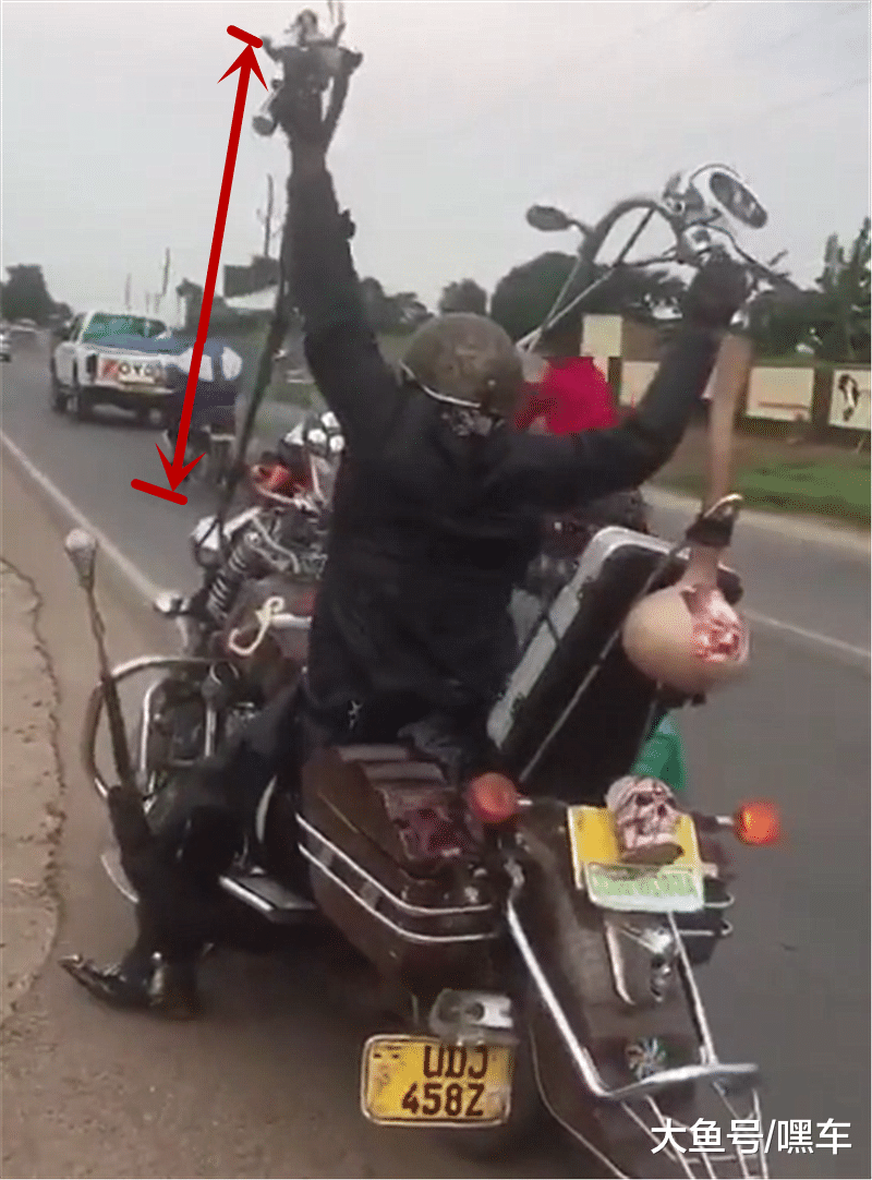 最高把手的20万哈雷戴纳排量1585cc手短没法骑这车