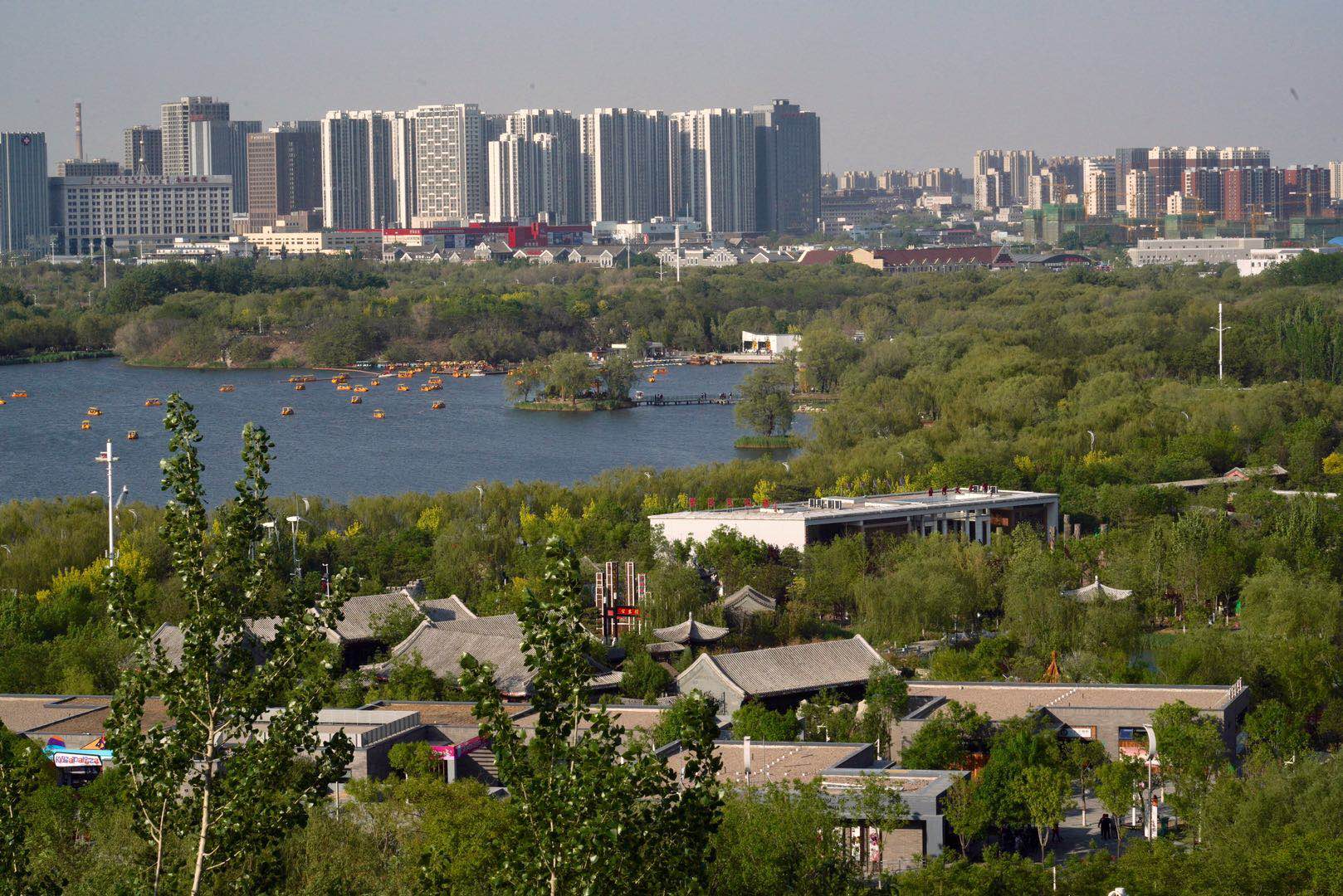 五一假期怎么过唐山南湖来打卡