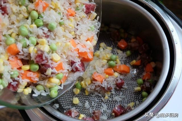 立夏要蒸五色饭这个做法更健康先煮后蒸古法蒸制美味不油腻