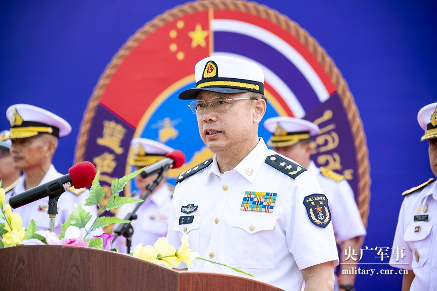 "蓝色突击-2019"中泰海军联合训练开幕