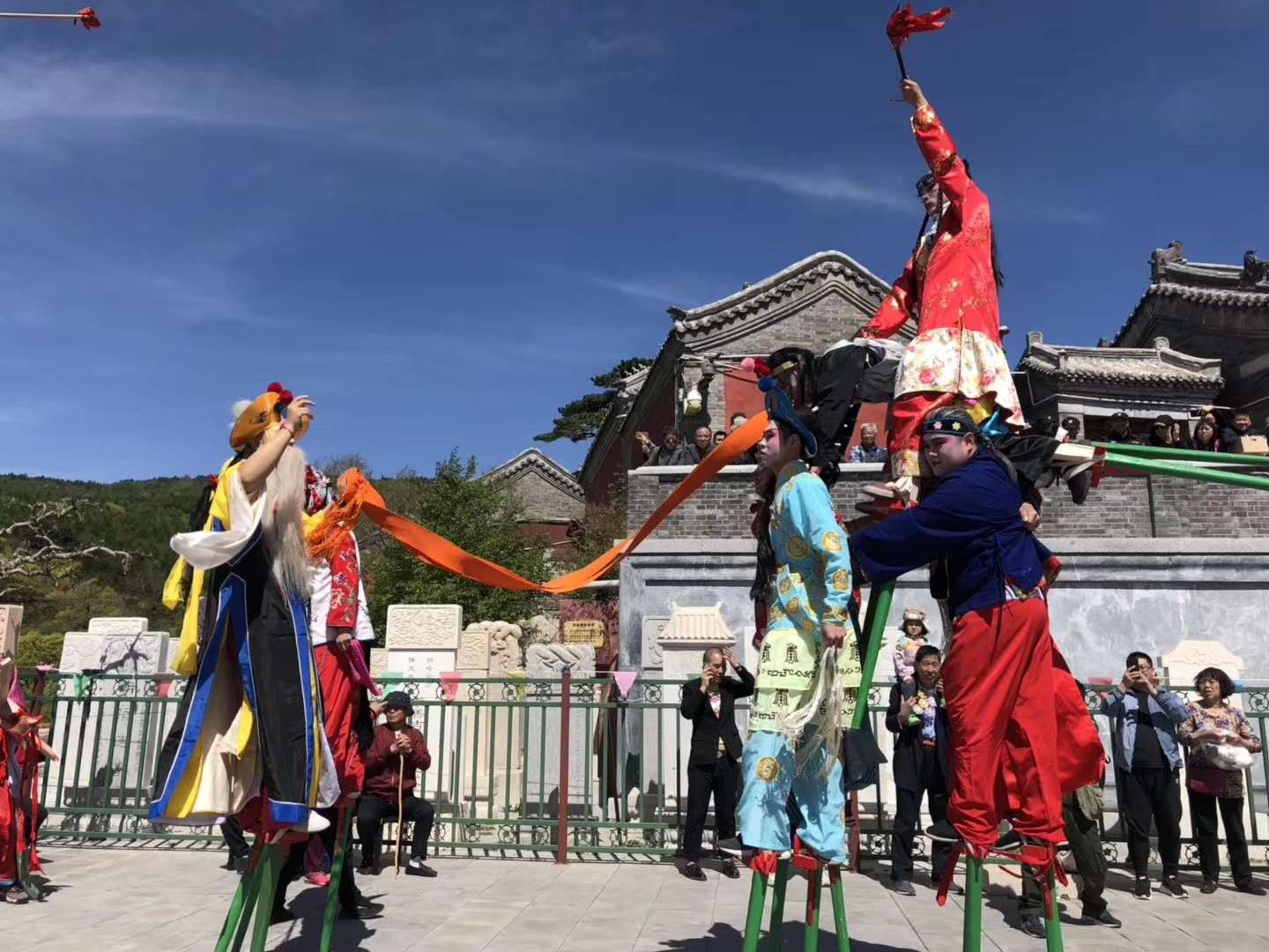 丫髻山庙会举办14项活动：含登顶祈福、太极表演、文化展览、民俗集市等