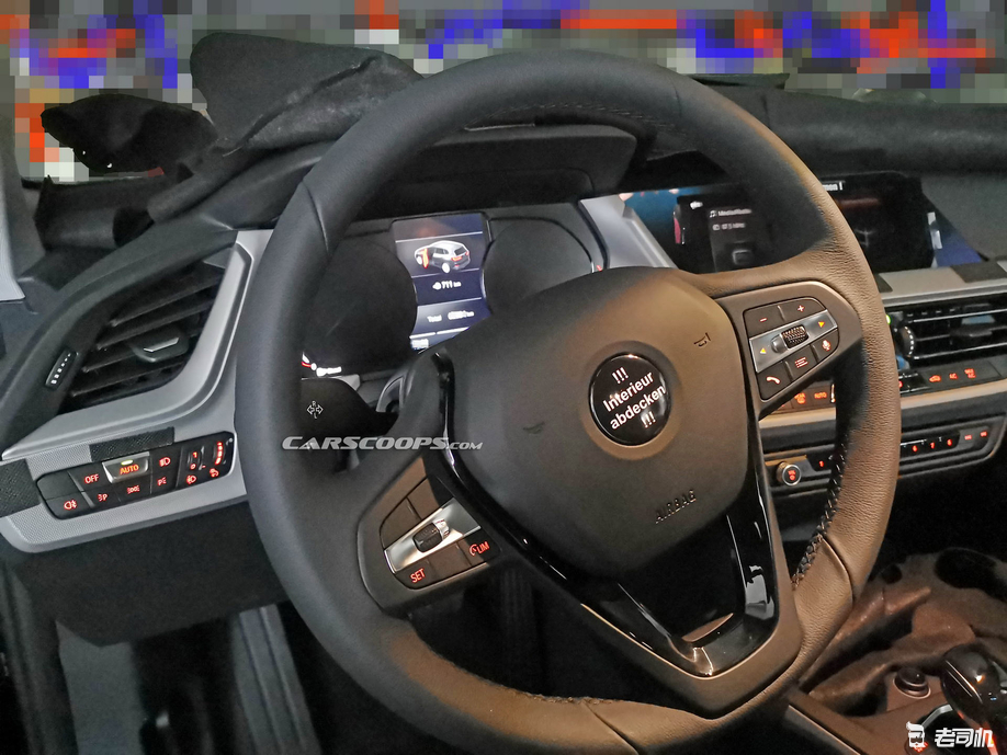 延续最新一代设计风格 全新宝马1系完整内饰曝光