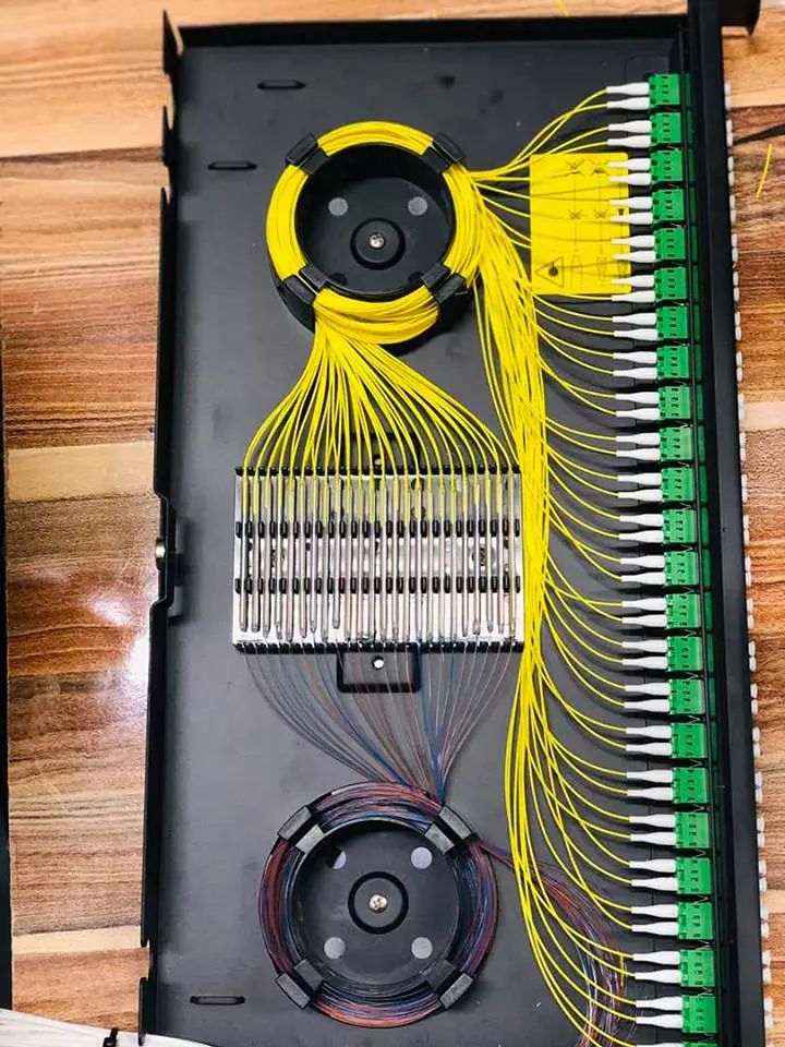 简直就是一门艺术好的盘纤赏心悦目盘纤还有一项工作叫伴随现代光纤