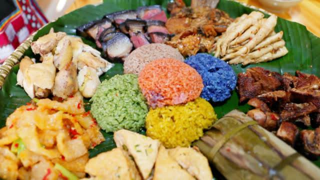 高颜值美食瑶族特色将大自然的颜色全装进盘中